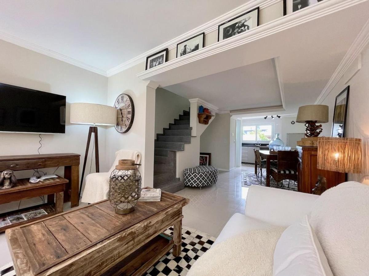 Casa Triplex 3 Dorm A 6Qd Rua Coberta Canela Bagian luar foto