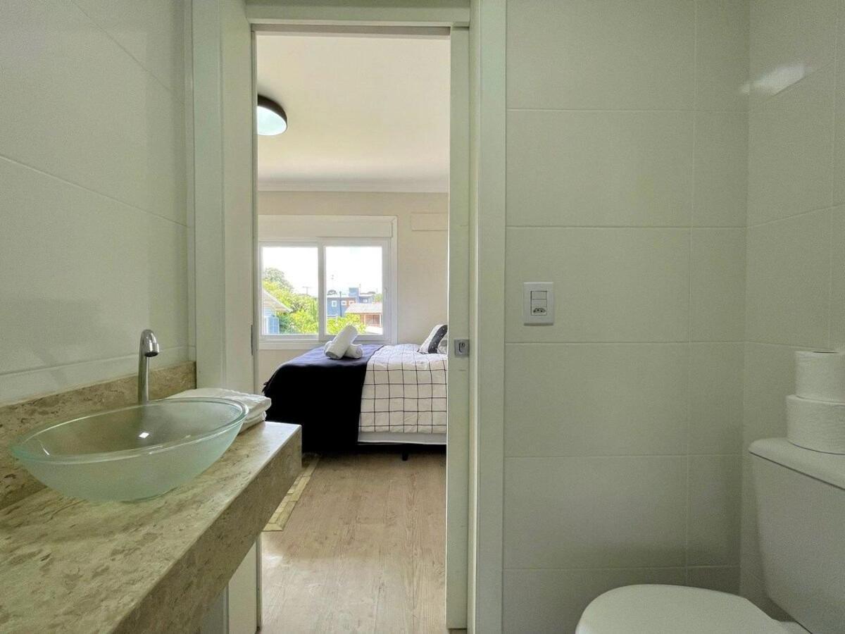 Casa Triplex 3 Dorm A 6Qd Rua Coberta Canela Bagian luar foto